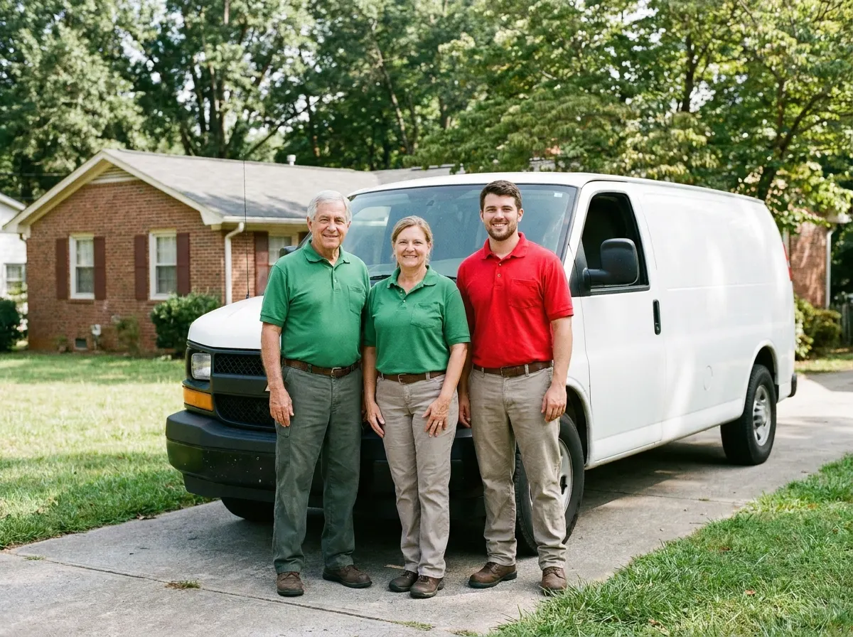 The CleanNest Pest Management team, pest control services in Greensboro, NC